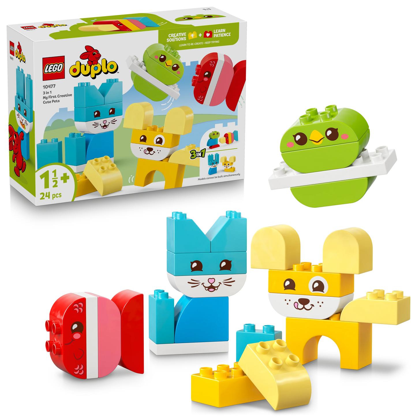 LEGO DUPLO My First 3 in 1 Creative Cute Pets Toy 10477