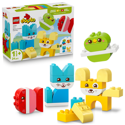 LEGO DUPLO My First 3 in 1 Creative Cute Pets Toy 10477