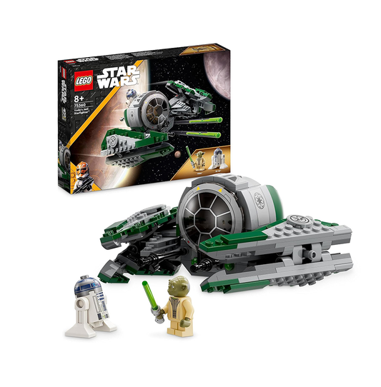 LEGO Star Wars Yoda’s Jedi Starfighter 75360 Building Toy Set (253 Pieces)