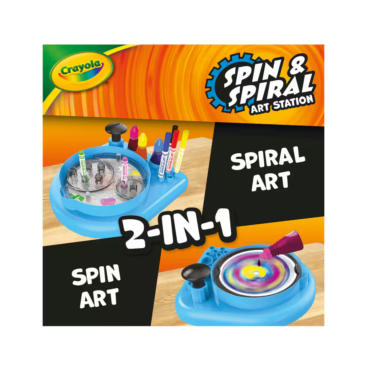 Crayola Spin & Spiral Art Station