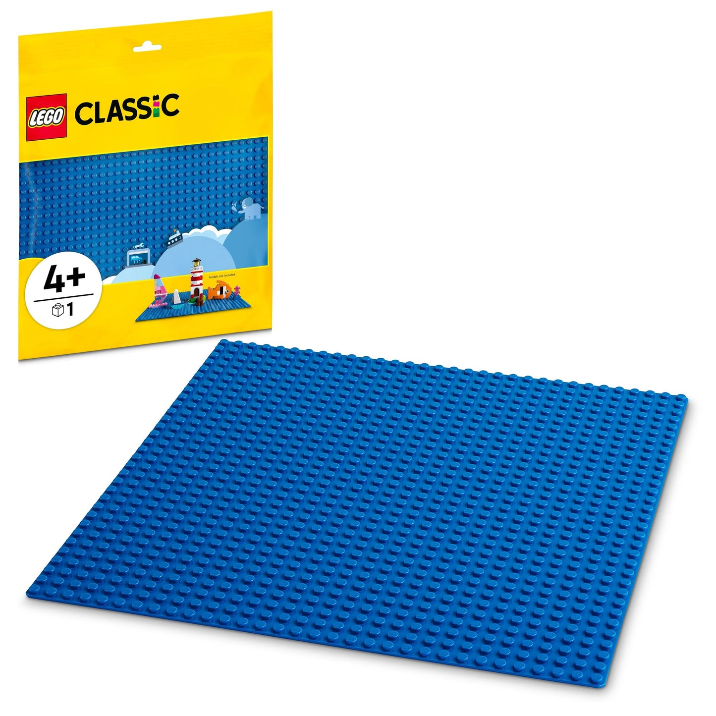 Classic Blue Baseplate 11025 Building Kit for Kids (1 Piece)