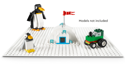 Classic White Baseplate 11026 Building Kit for Kids (1 Piece)