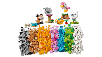 Classic Creative Pets Buildable Animal Toy 11034 Building Kit (450 Pieces)