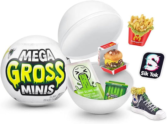 5 Surprise Mega Gross Minis by ZURU Boys Mystery Collectible Minis Brands