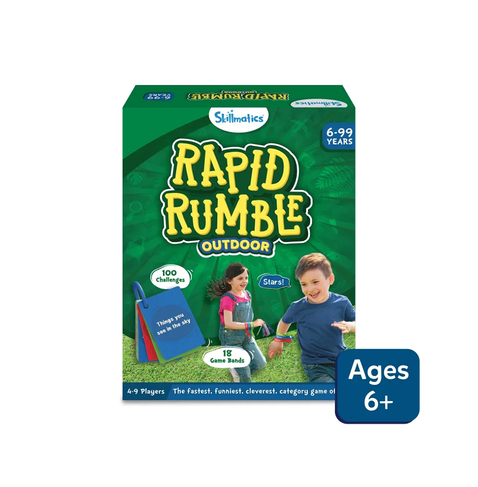 Rapid Rumble Outdoor  Educational & Clever Category Game of Tag (ages –  Skillmatics