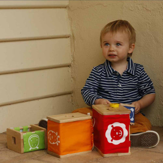 wooden 5 Activity Stackers