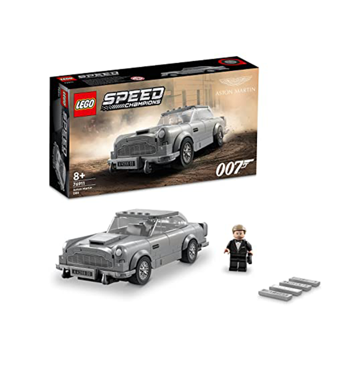 LEGO Speed Champions 007 Aston Martin DB5 76911 Building Kit (298 Pieces)