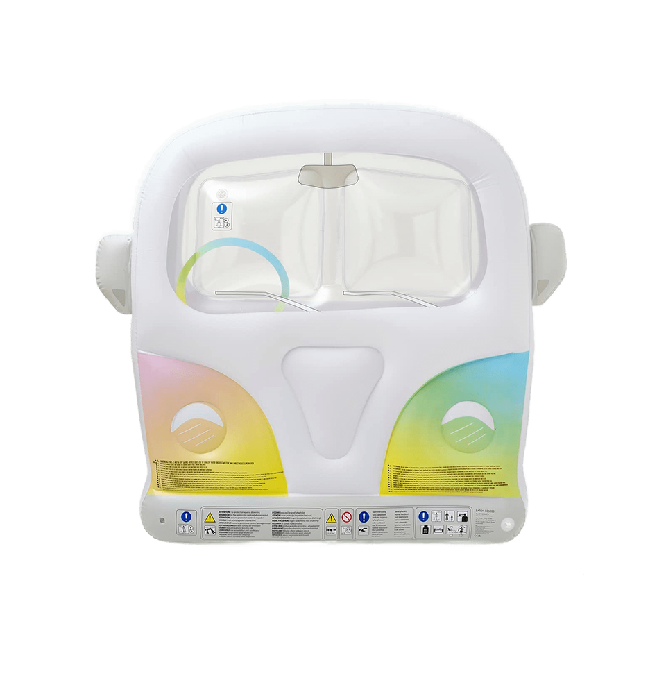SUNNYLiFE Ombre Color Inflatable Luxe Lie-On Float Camper