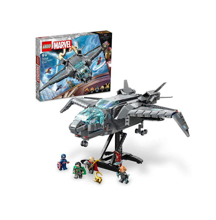 LEGO Marvel The Avengers Quinjet 76248 Building Toy Set (795 Pieces)