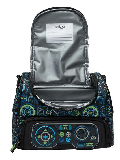 Smiggle Premium kids double-decker lunch bag  - GAMING