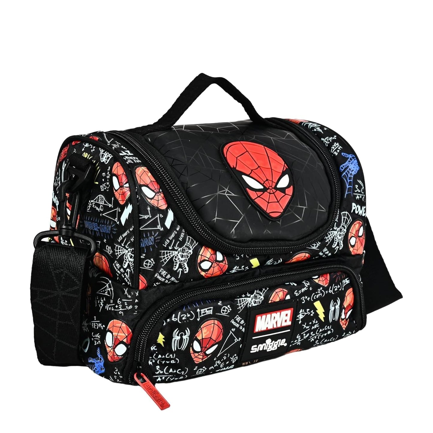 Smiggle Premium kids double-decker lunch bag  - spider man