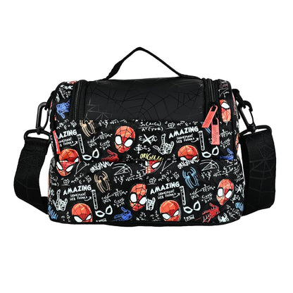 Smiggle Premium kids double-decker lunch bag  - spider man