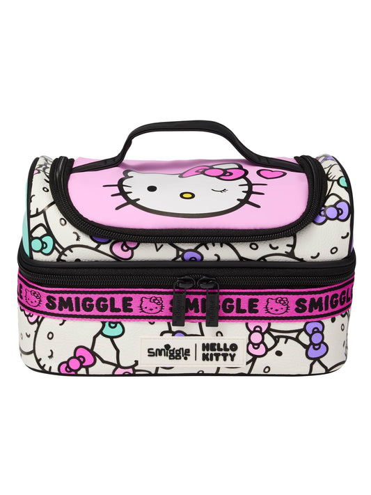 Smiggle Premium kids double-decker lunch bag  - HELLO KITTY
