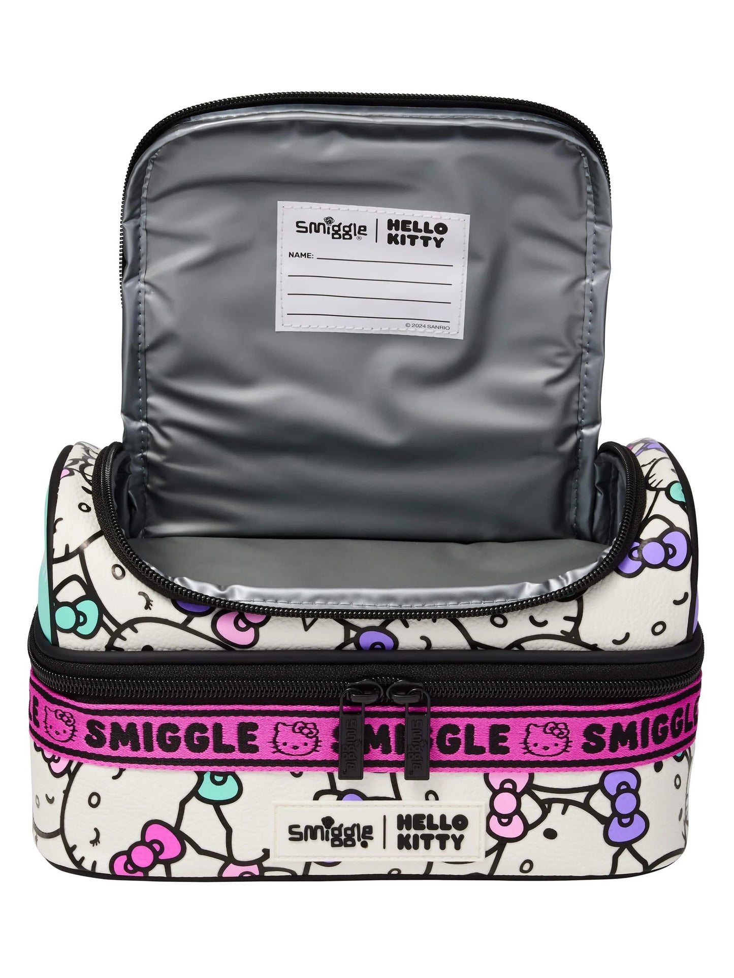 Smiggle Premium kids double-decker lunch bag  - HELLO KITTY