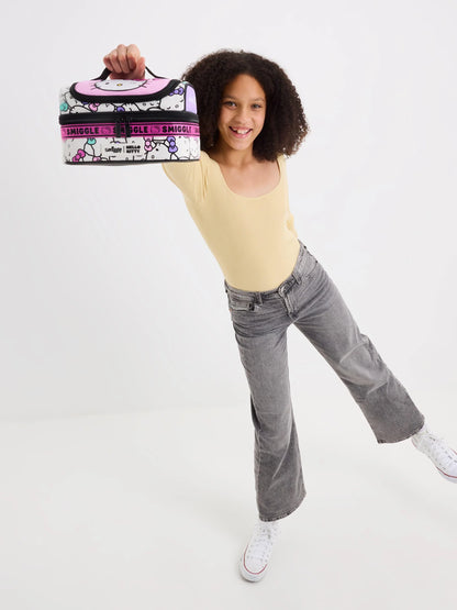 Smiggle Premium kids double-decker lunch bag  - HELLO KITTY