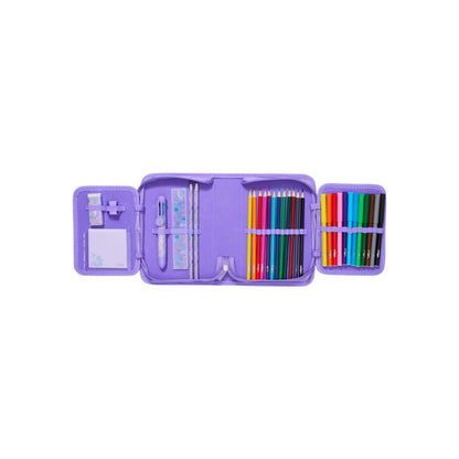 Smiggle All-in-One Kids Stationery Set – School Pencil, Colouring and Writing Kit - UNICORN
