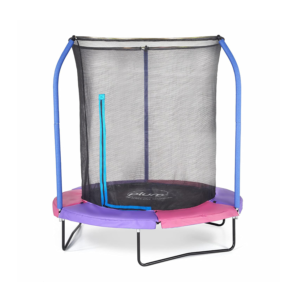 Plum rectangle clearance trampoline