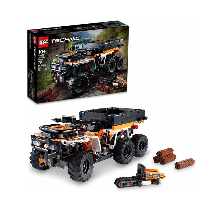 LEGO Technic All-Terrain Vehicle 42139, 6-Wheeled Off Roader Model Truck Toy, ATV Construction Set, Birthday Gift Idea for Kids, Boys and Girls