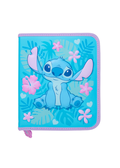 Smiggle All-in-One Kids Stationery Set – School Pencil, Colouring and Writing Kit - STITCH