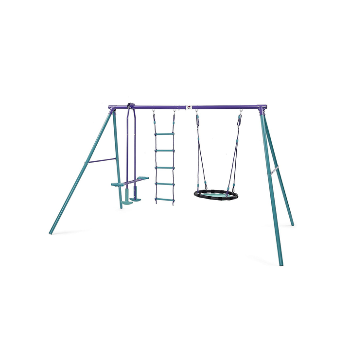 Plum Metal Multiplay Swing Set