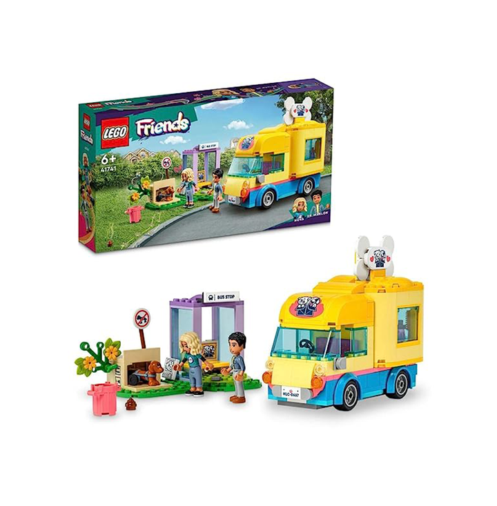 LEGO Friends Dog Rescue Van 41741 Building Toy Set (300 Pieces)