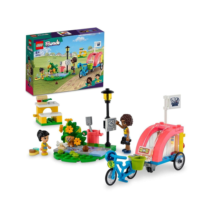 LEGO Friends Dog Rescue Bike 41738 Building Toy Set (125 Pieces)