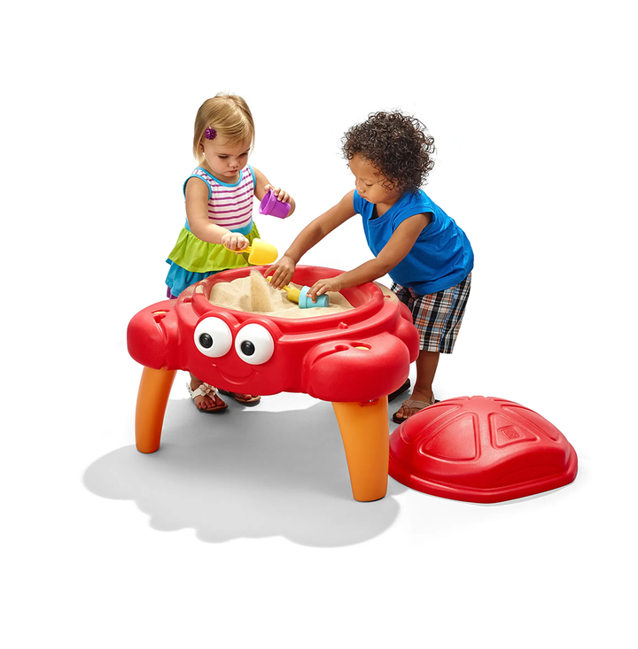 Step2 Crabbie Sand Table | Durable Outdoor Kids Activity Game Sandbox |