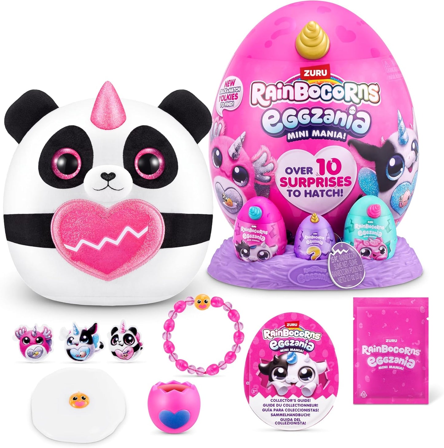 Rainbocorns Eggzania Mini Mania, 10 surprise