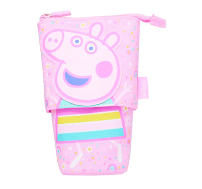 Smiggle Stand & Slide Pencil Case for Kids - Peppa Pig