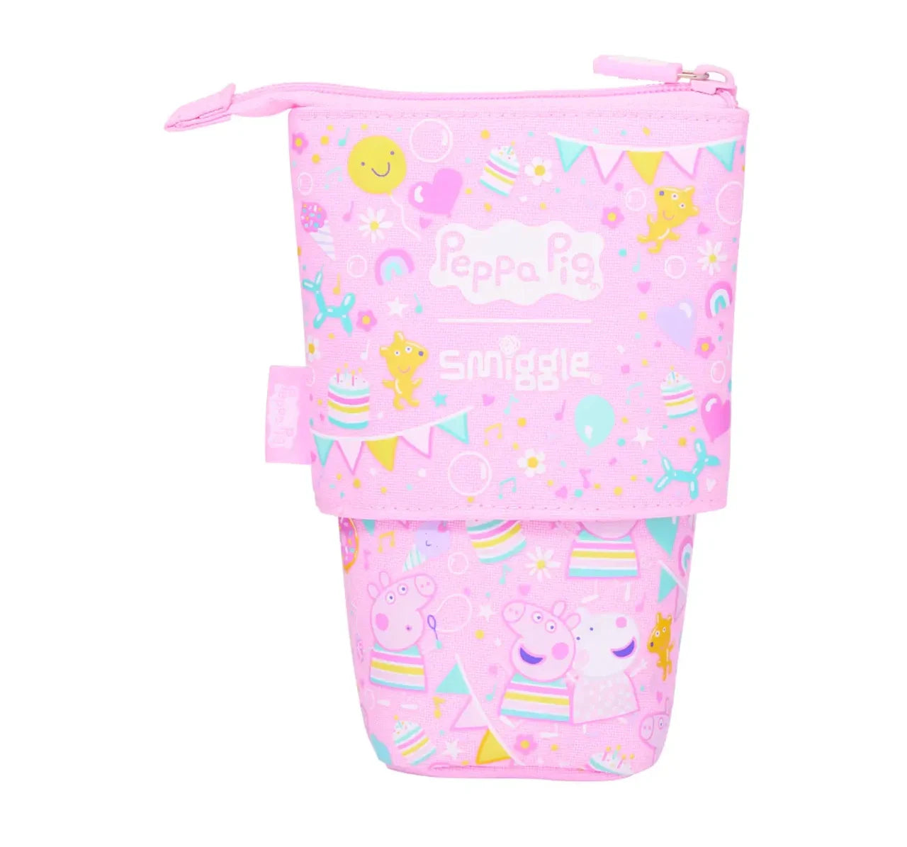 Smiggle Stand & Slide Pencil Case for Kids - Peppa Pig