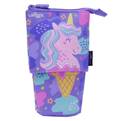 Smiggle Stand & Slide Pencil Case for Kids - Unicorn