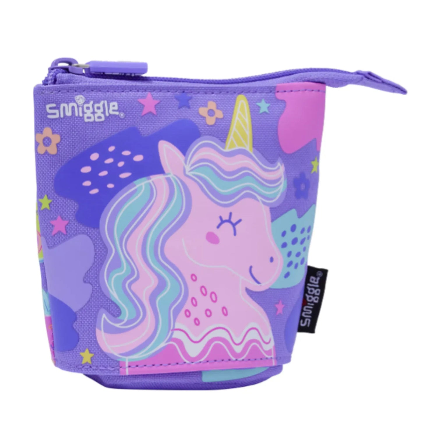 Smiggle Stand & Slide Pencil Case for Kids - Unicorn