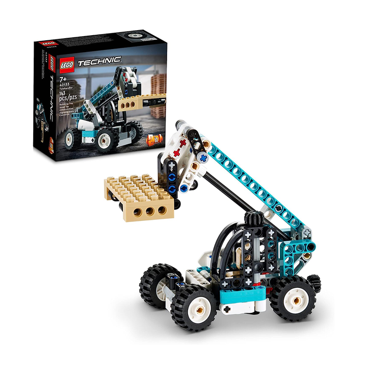 LEGO Technic 2 in 1 Telehandler 42133 Forklift to Tow Truck Toy Models, Construction Truck Building Set, Toys for Kids, Boys and Girls Aged 7 Plus