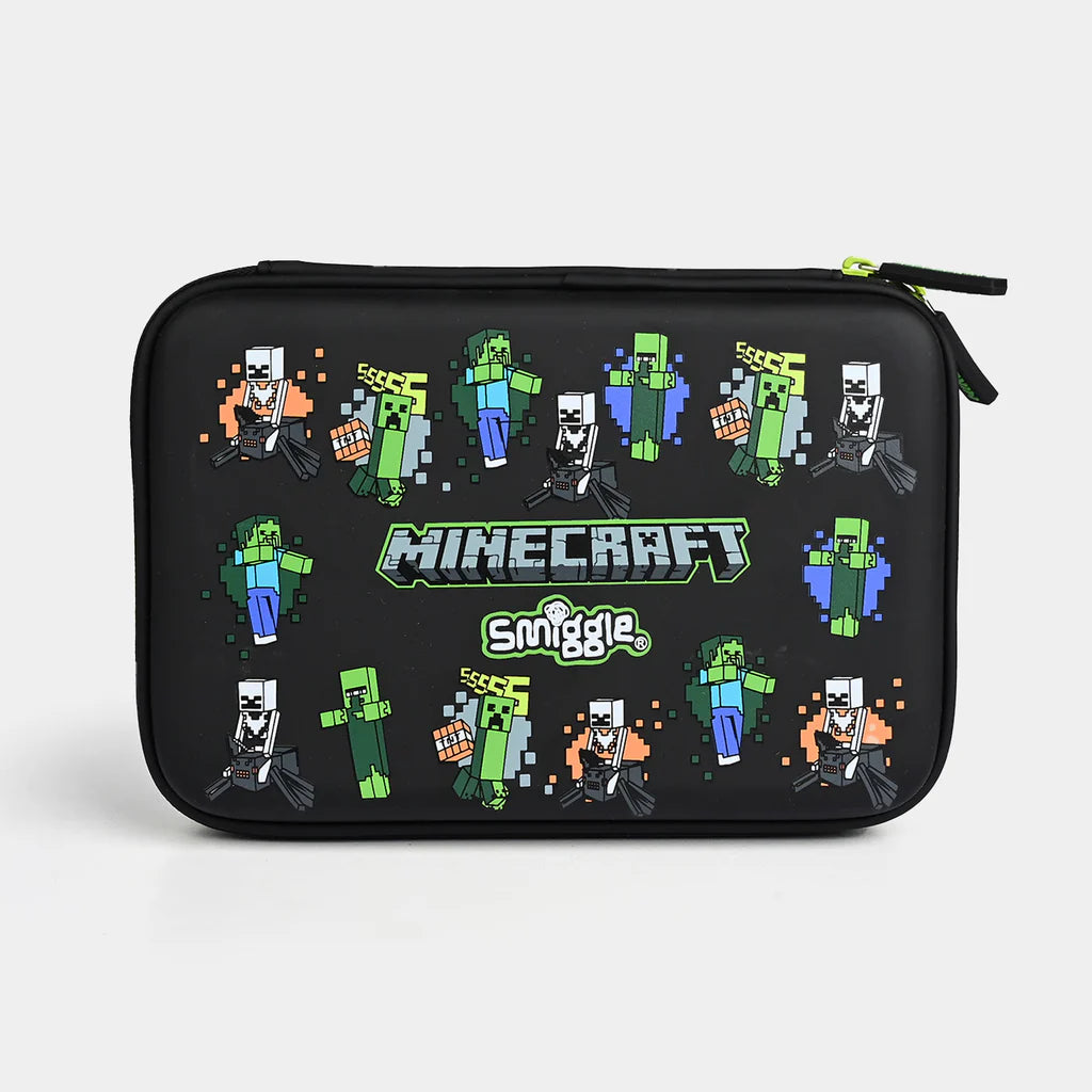 Smiggle Hardcase Pencil Case for Kids - Minecraft