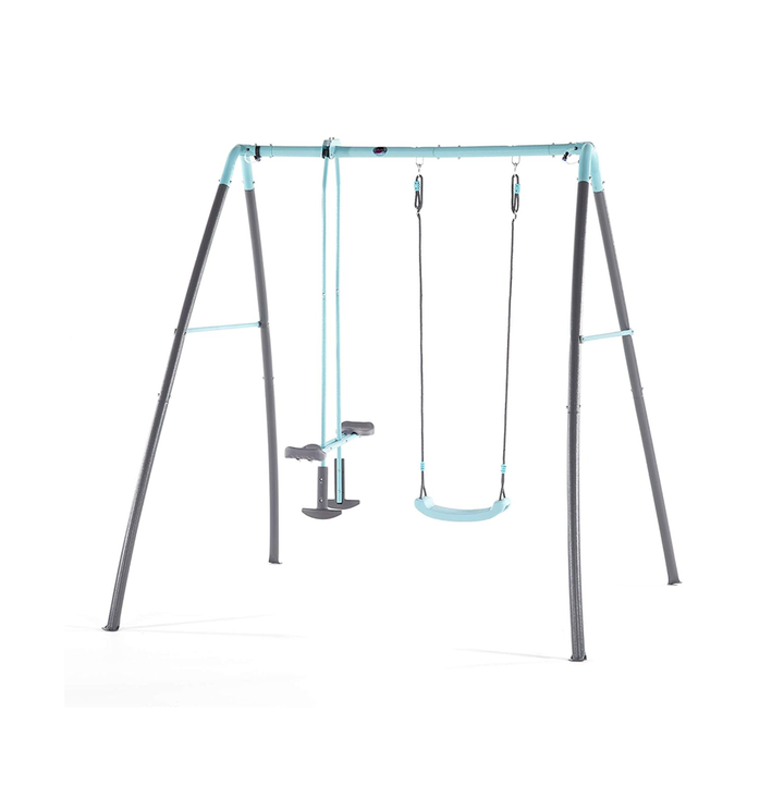 Plum Metal Single Swing And Glider With Mist Feature