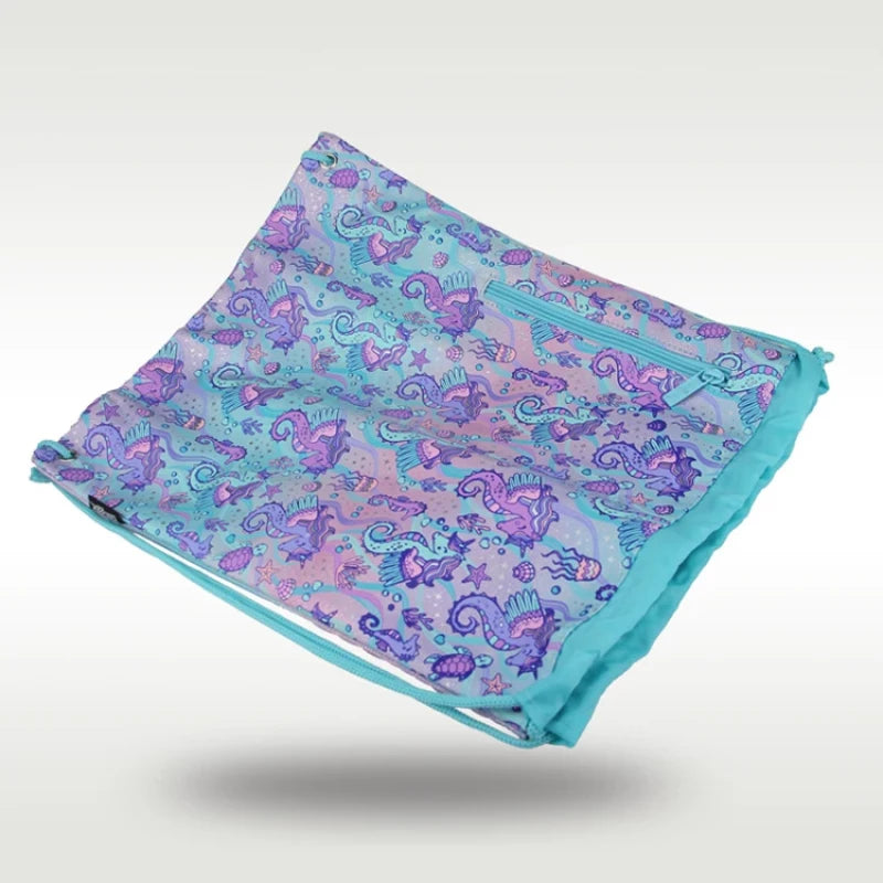 Smiggle Swimming Drawstring Backpack for Kids - Seahorse