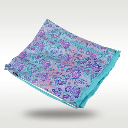 Smiggle Swimming Drawstring Backpack for Kids - Seahorse