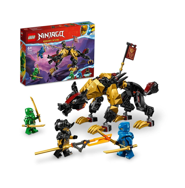 LEGO NINJAGO Imperium Dragon Hunter Hound 71790 Building Toy Set (198 Pieces)