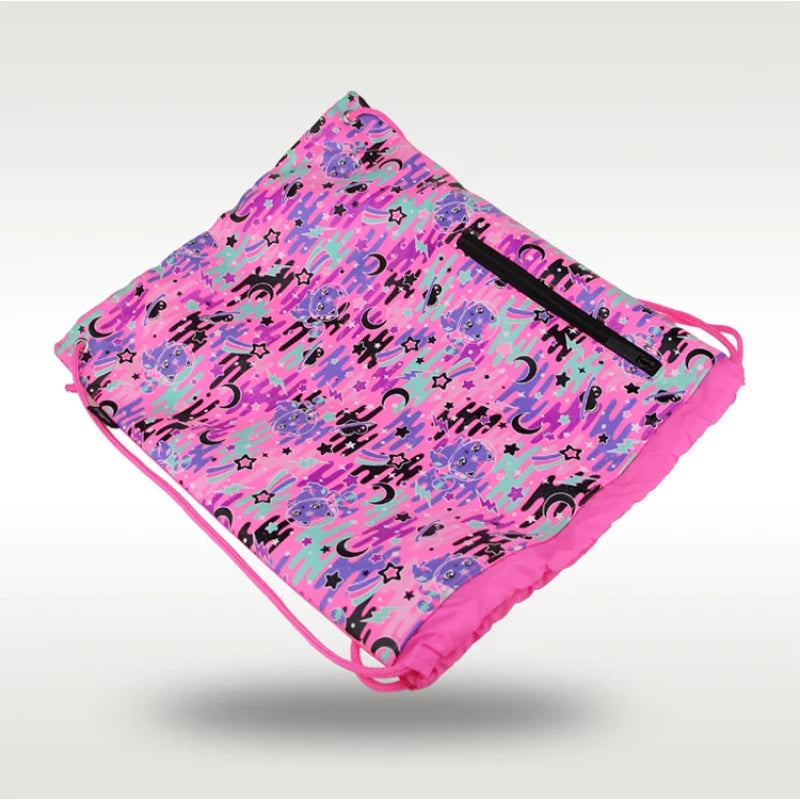 Smiggle Swimming Drawstring Backpack for Kids - Pink Cat