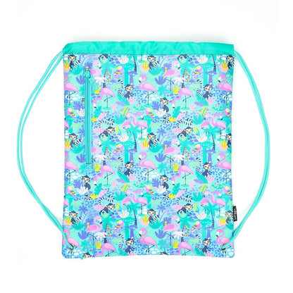 Smiggle Swimming Drawstring Backpack for Kids - Flamingo