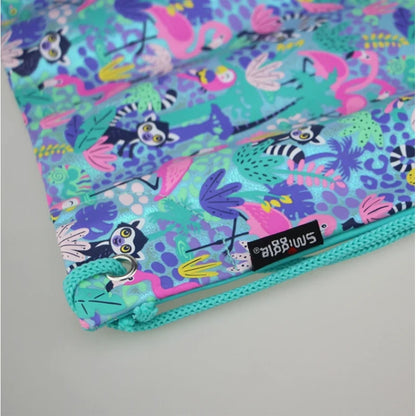 Smiggle Swimming Drawstring Backpack for Kids - Flamingo