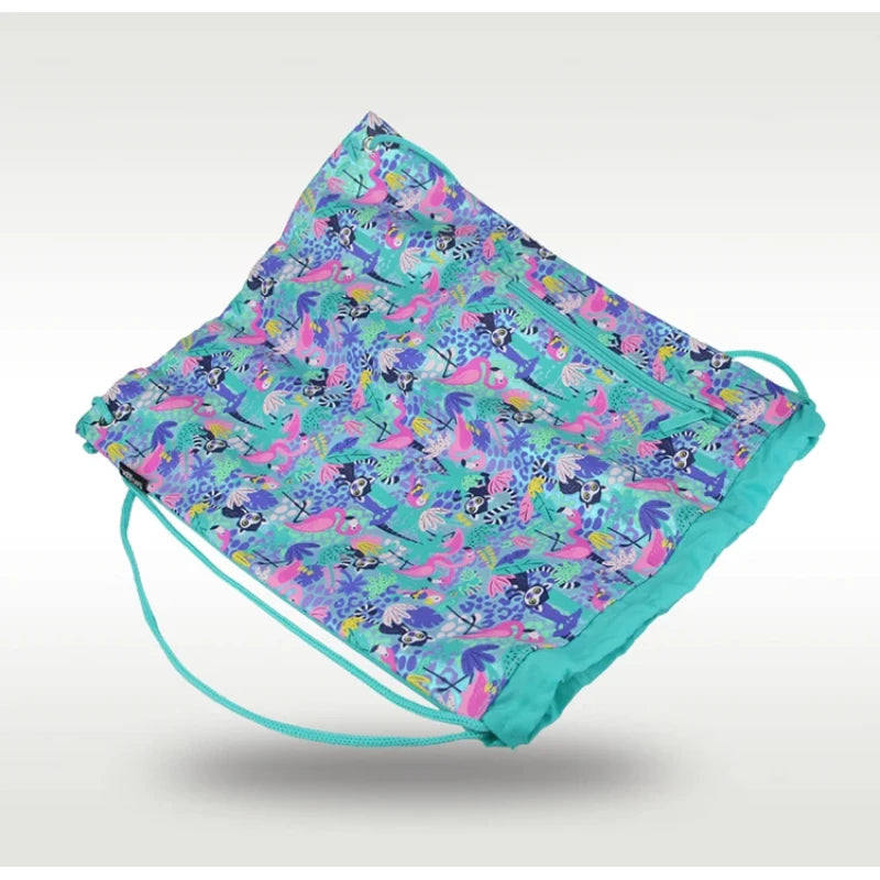 Smiggle Swimming Drawstring Backpack for Kids - Flamingo