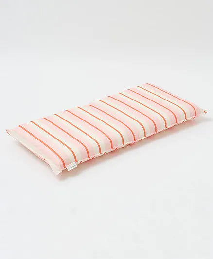 Folding Seat Summer Stripe Strawberry Sorbet