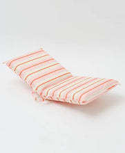 Folding Seat Summer Stripe Strawberry Sorbet
