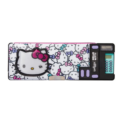 Smiggle Premium Pencil Case with Calculator - Hello Kitty