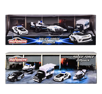 Police Force: Giftpack - 5 car set  | Majorette