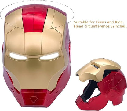 Kids Wearable Small Size Iron Man Helmet with Light