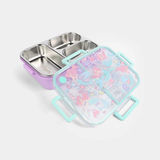 Smiggle Stainless Steel 3 Compartment Lunch Box for Kids - Mermaid