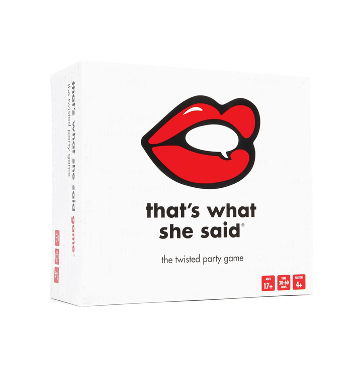 That's What She Said Game - The Hilariously Twisted Party Game Adults Only