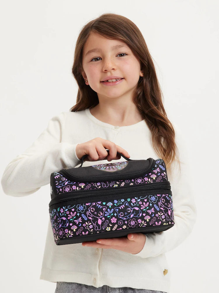 Smiggle Premium kids double-decker lunch bag  - CAT